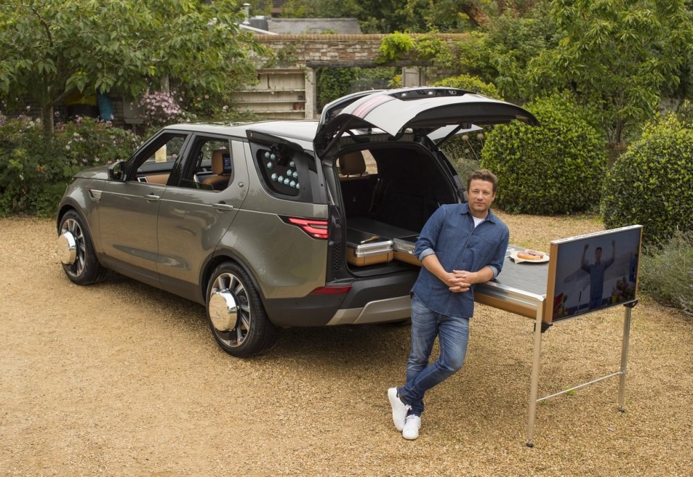 Из Land Rover Discovery сделали полевую кухню - «Land Rover»