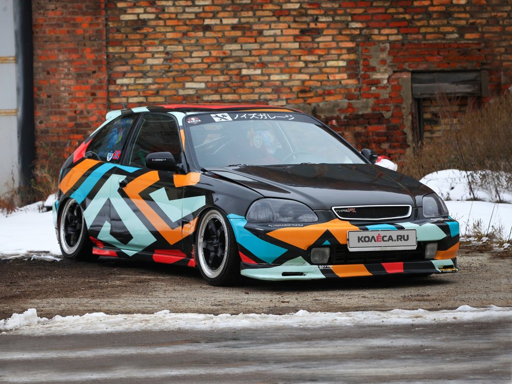 Яркий, мощный, но тихий: тюнинг Honda Civic EK3 - «Тюнинг»