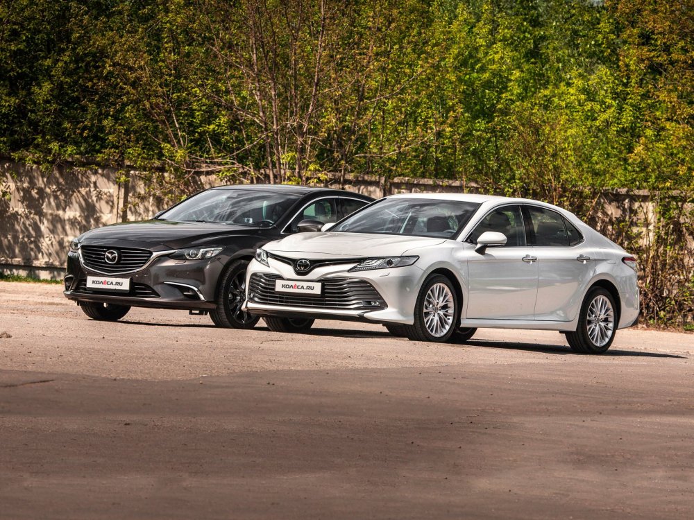Как догнать Айилупа? Toyota Camry против Mazda 6 - «Mazda»