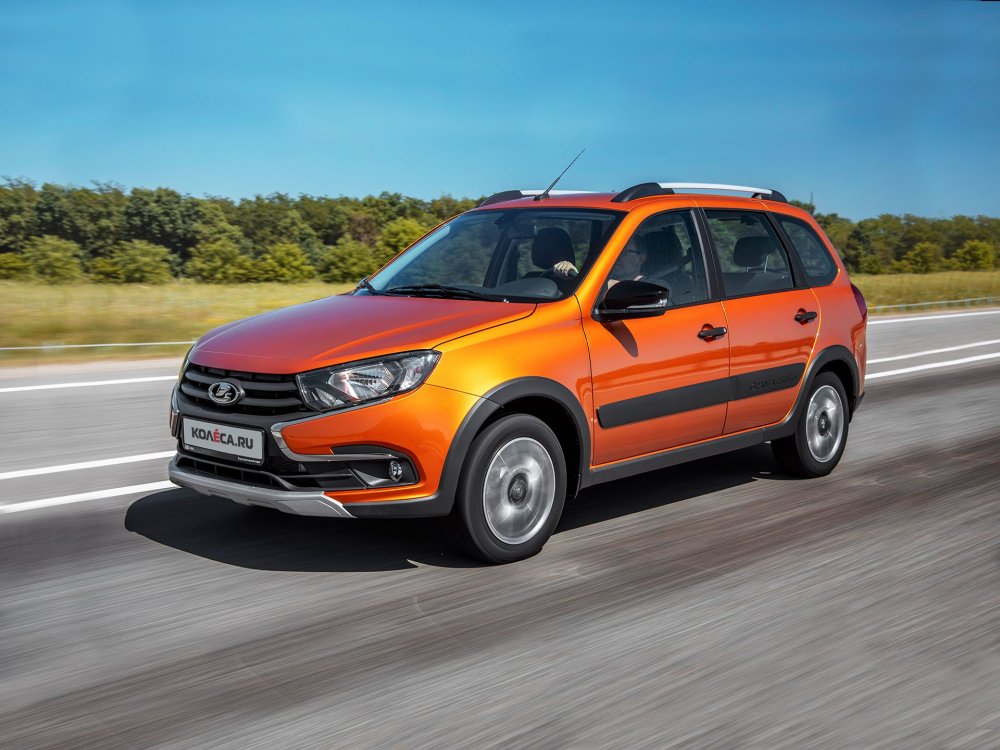 Калина разная: первый тест-драйв Lada Granta Cross - «Тест-драйв»