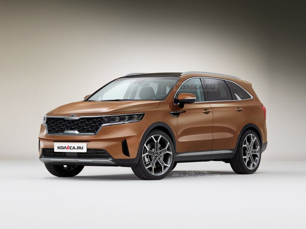Kia Sorento следующего поколения: новые изображения - «Kia»