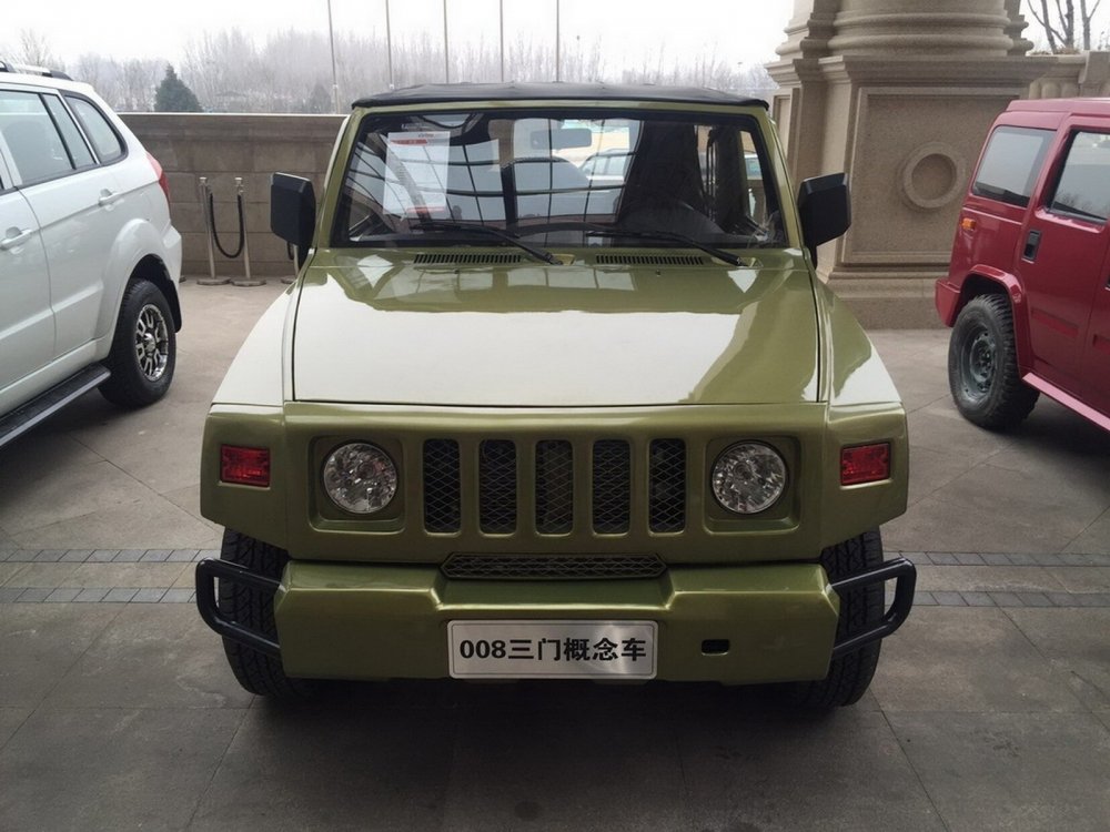 Китайцы разработали брутальный внедорожник - «BAIC»