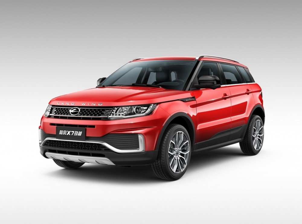 Китайский клон Range Rover Evoque стал меньше похож на оригинал - «Landwind»
