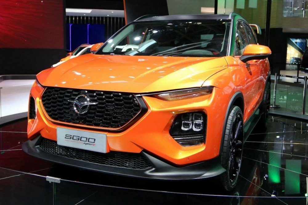 Китайский кросс с дизайном под Hyundai Santa Fe начал сбрасывать камуфляж - «Haima»