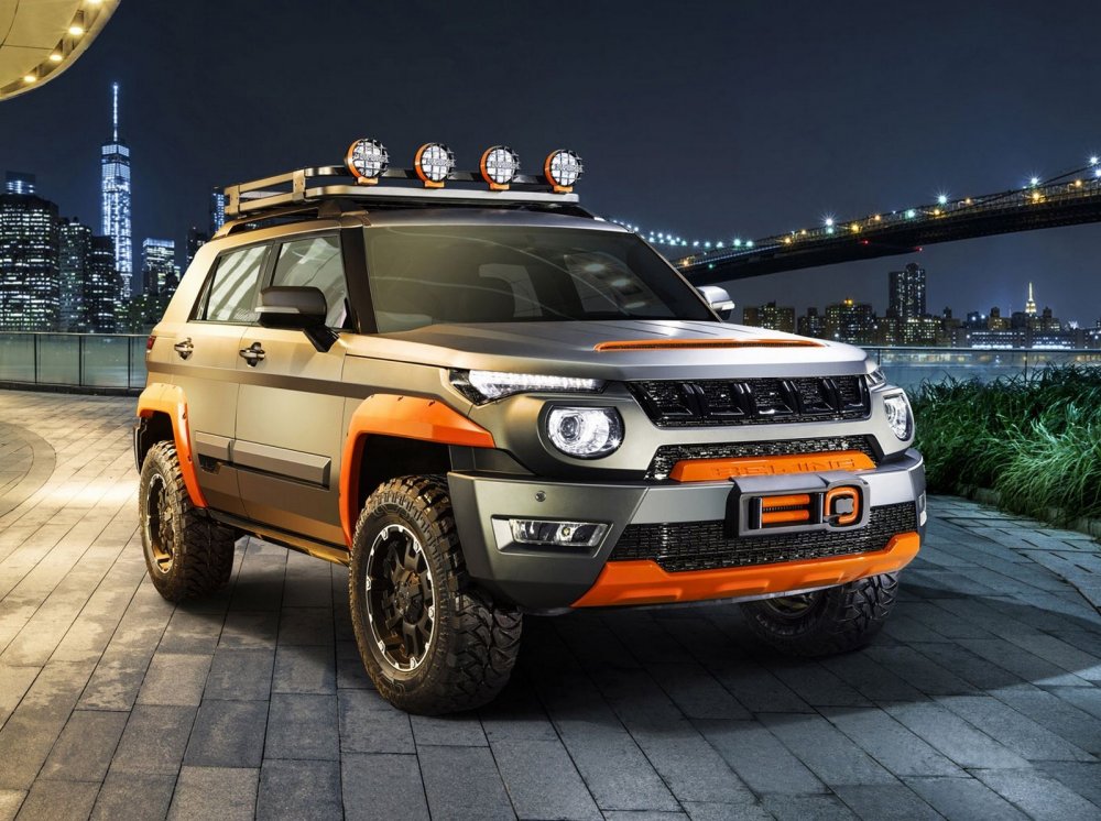 Китайский кросс со странным дизайном получил спецверсию - «BAIC»