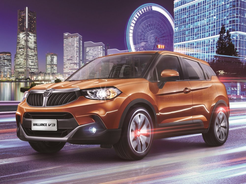 Компактный кроссовер Brilliance V3 доберется до России к лету - «Brilliance»
