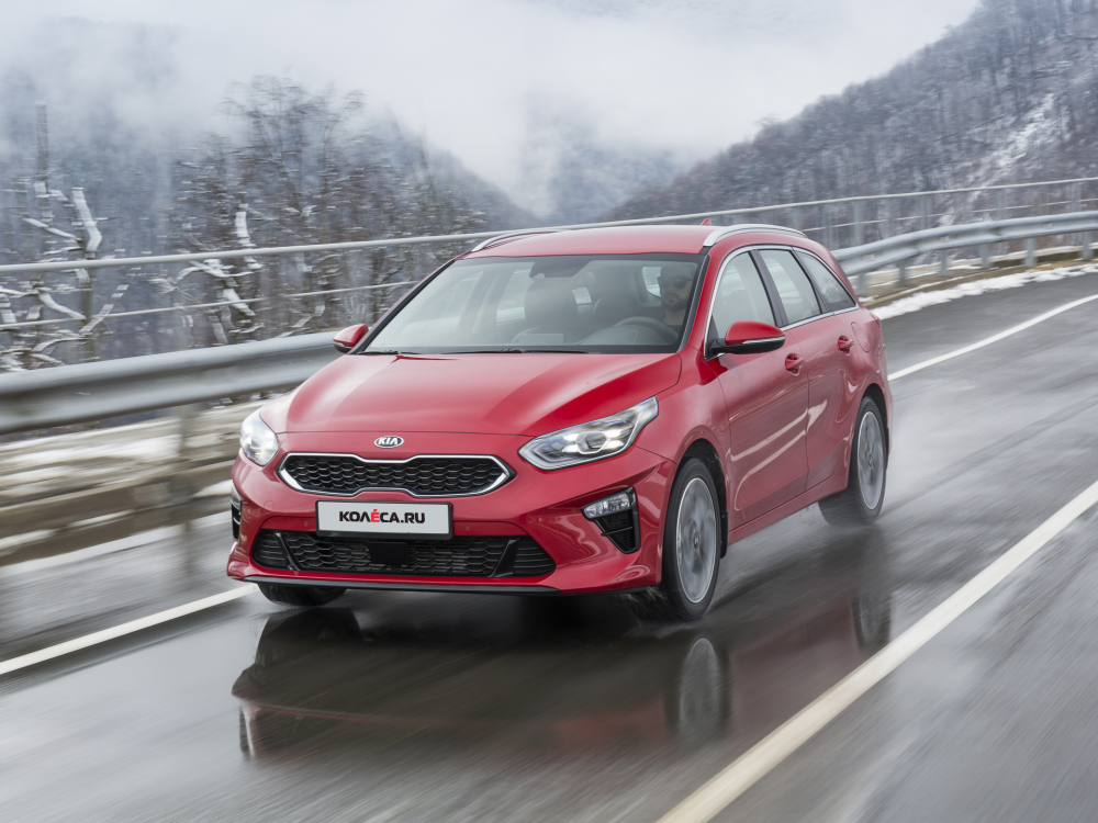 Король на безрыбье: первый тест-драйв нового универсала Kia Ceed SW - «Тест-драйв»