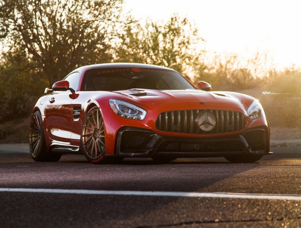 «Креативная» эволюция Дарвина: Mercedes-AMG GT получил прибавку к мощности и карбоновый обвес - «Mercedes-AMG»