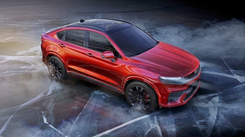 Кросс-купе Geely FY11: полный привод и виртуальный кокпит - «Geely»