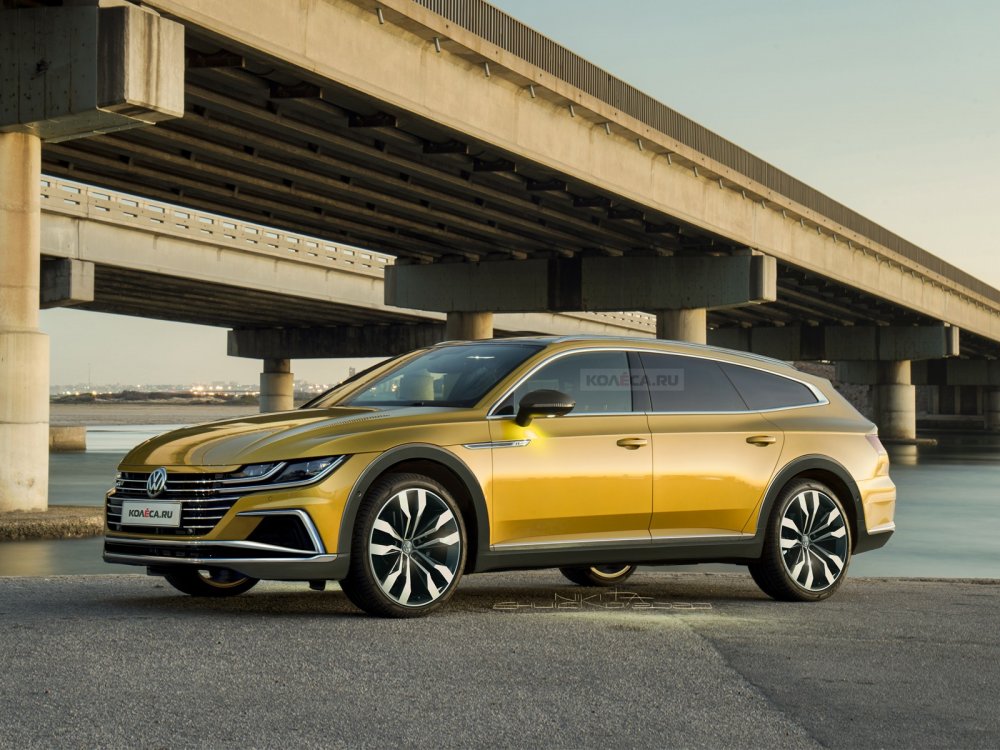 Кросс-универсал Volkswagen Arteon: новые изображения - «Новостной Автоблогер»