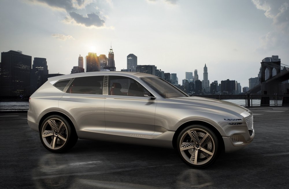 Кроссовер Genesis в серийном кузове снова поймали во время тестов. SUV доберется и до России - «Genesis»