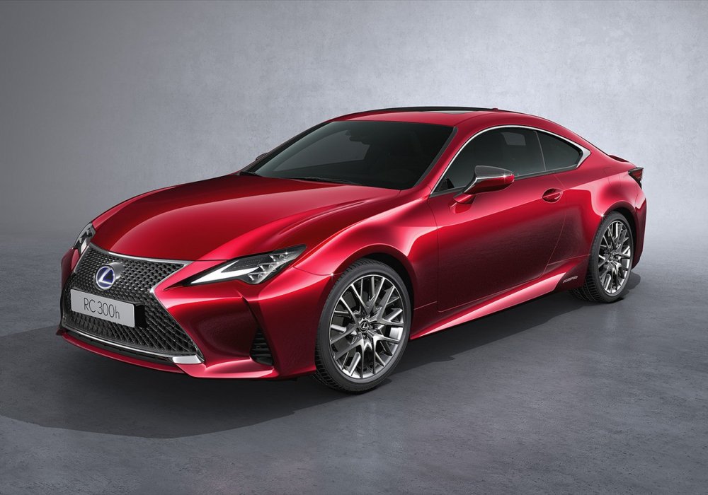 Lexus RC «освежили» внешность в стиле LC - «Lexus»