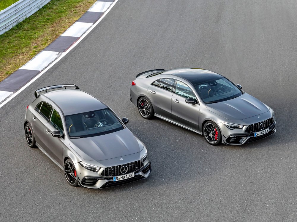 Mercedes-AMG A 45 / CLA 45: самая мощная в мире «турбочетвёрка» и дрифт-режим - «Mercedes-Benz»