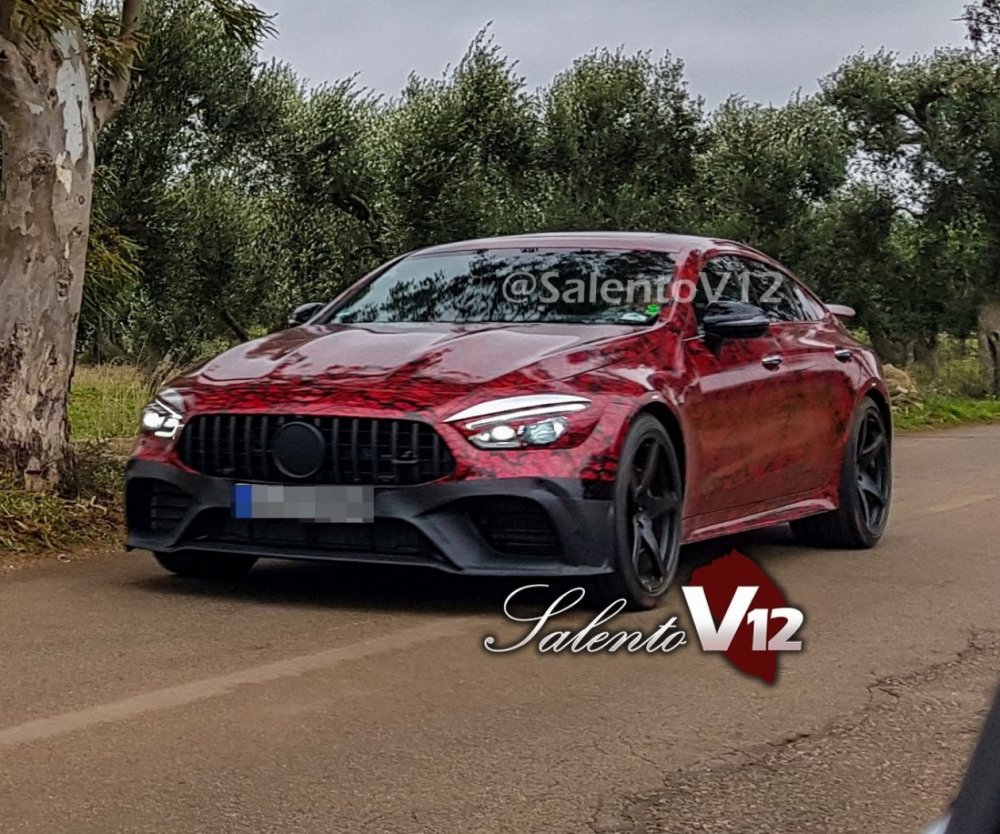 Mercedes-AMG GT Sedan показался на новых фото - «Mercedes-AMG»