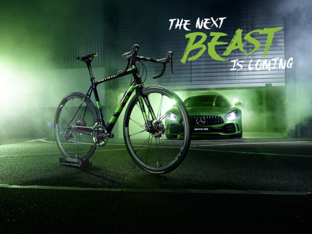 Mercedes-AMG построил велосипед из карбона - «Mercedes-AMG»