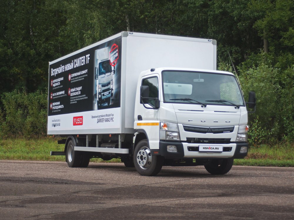 Между Европой и Азией: тест-драйв нового Fuso Canter TF - «Грузовики и автобусы»