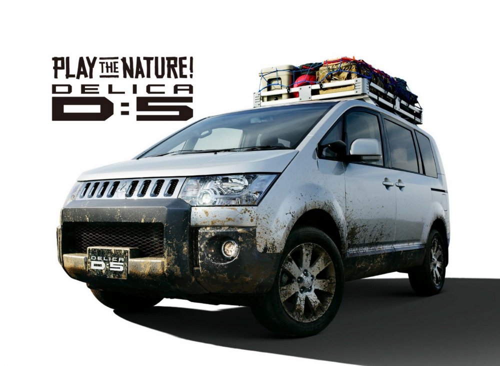 Mitsubishi Delica D:5: лёгкий рестайлинг и новая спецверсия - «Mitsubishi»