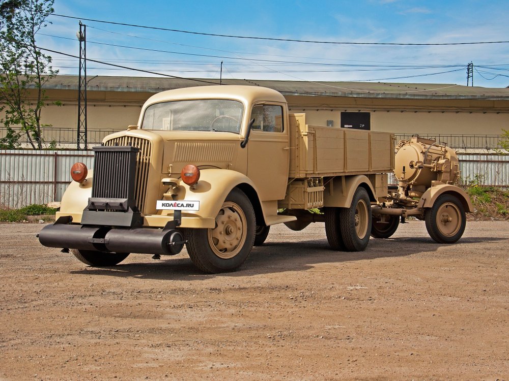 Молния с прицепом: тест-драйв Opel Blitz 3.6-36S 1941 - «Opel»