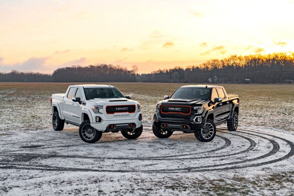 Не Фордом единым: GMC Sierra стал официальным пикапом Harley-Davidson - «Новостной Автоблогер»