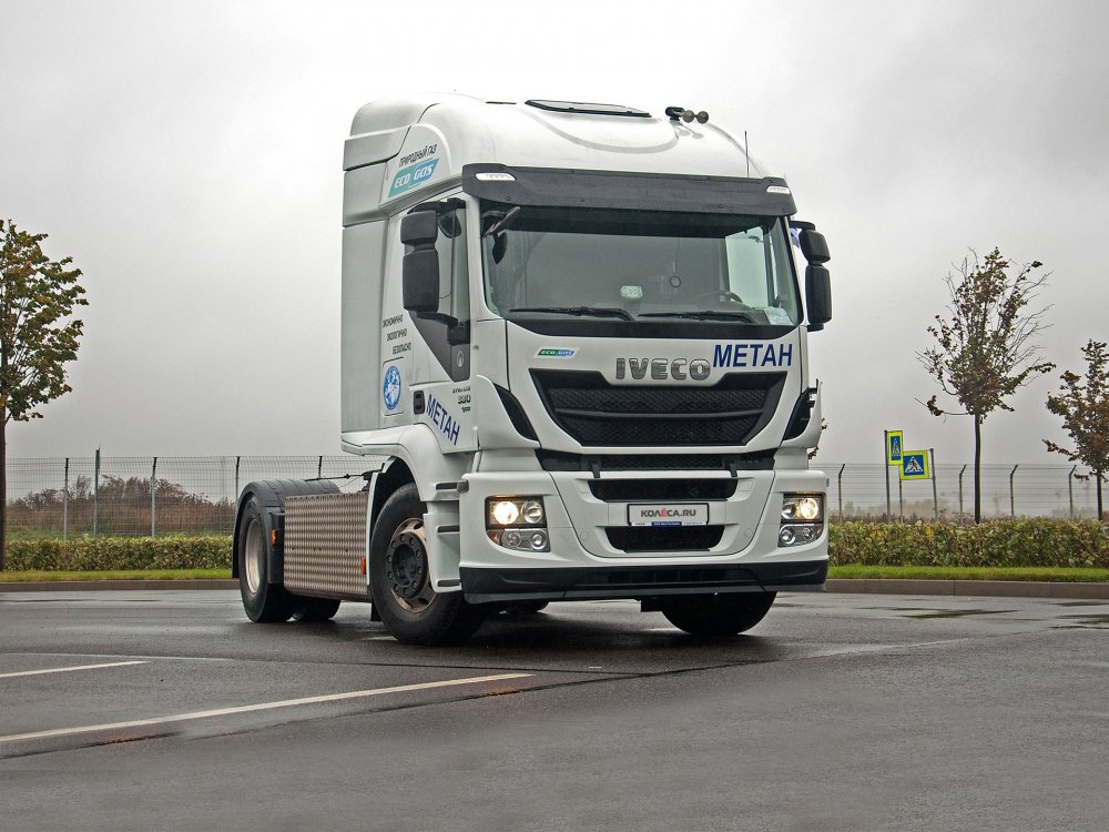 Неприличная аккуратность: тест-драйв газового IVECO Stralis NP - «Грузовики и автобусы»