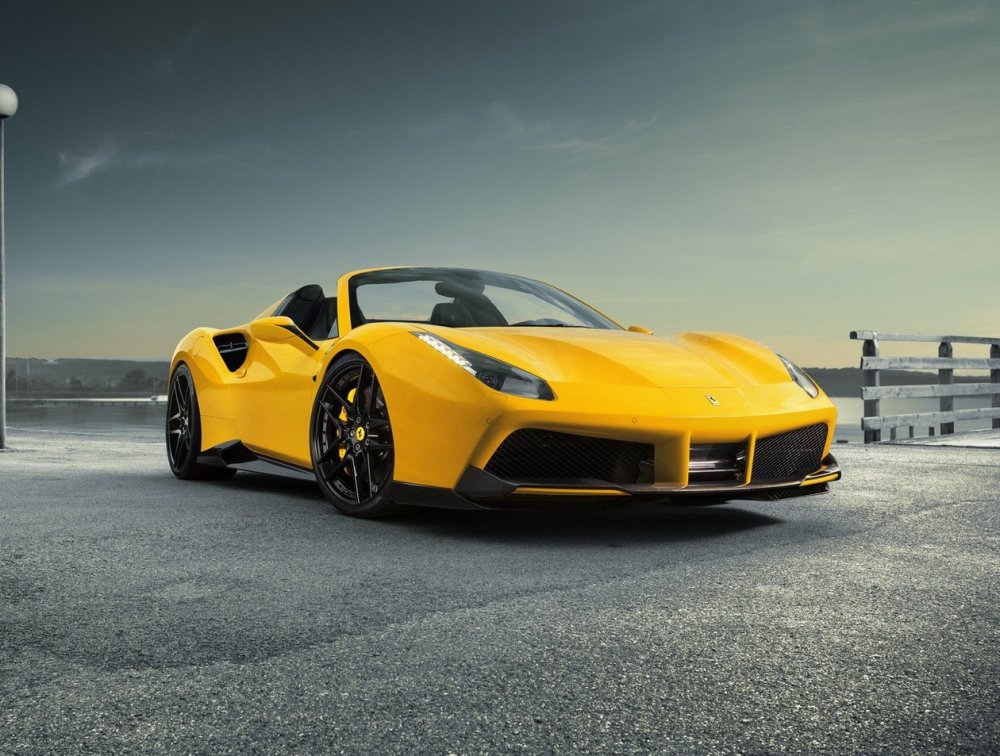 Novitec Rosso прокачал Ferrari 488 Spider - «Ferrari»