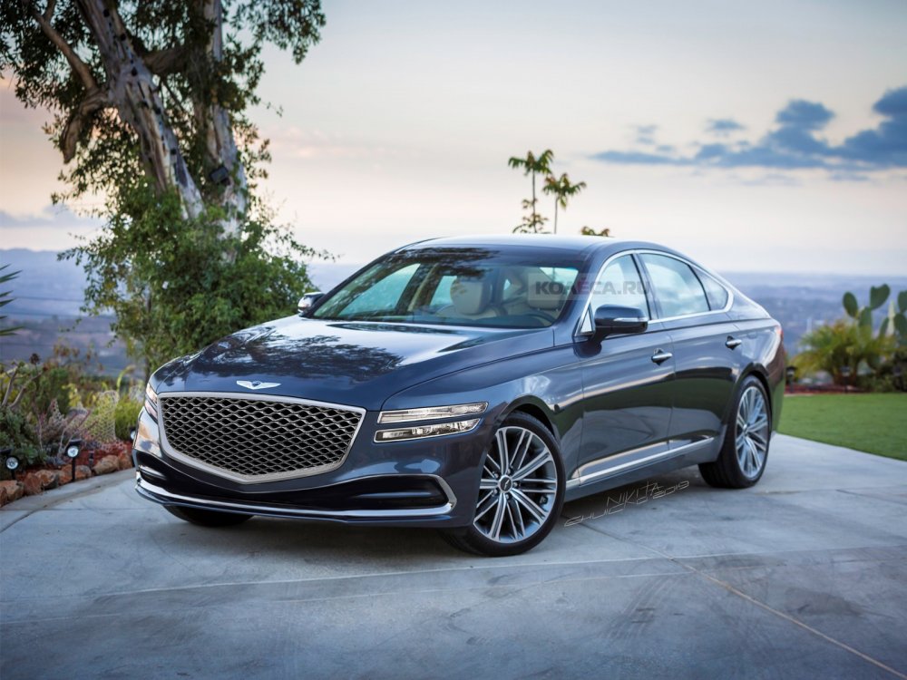 Новый Genesis G80: первые изображения - «Genesis»