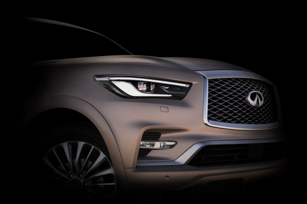 Новый Infiniti QX80: первые официальные изображения - «Infiniti»