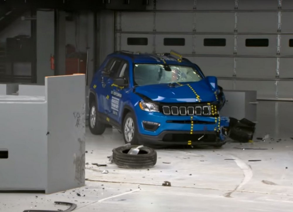 Новый Jeep Compass неплохо проявил себя в тесте на безопасность - «Jeep»