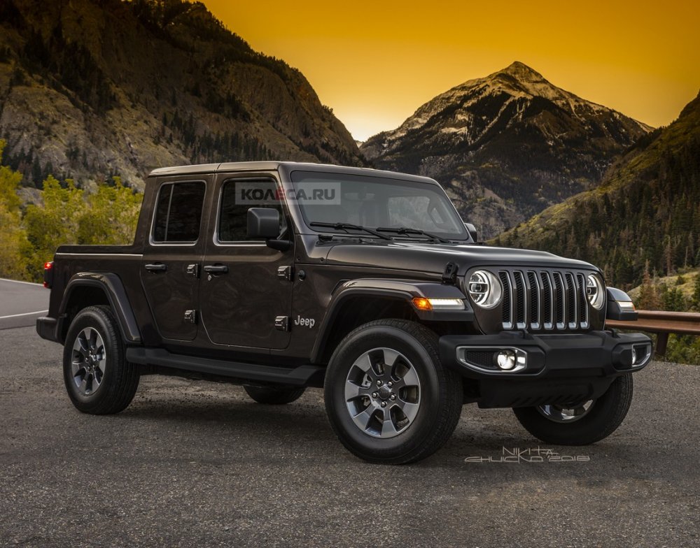 Новый Jeep Scrambler: первые изображения - «Jeep»