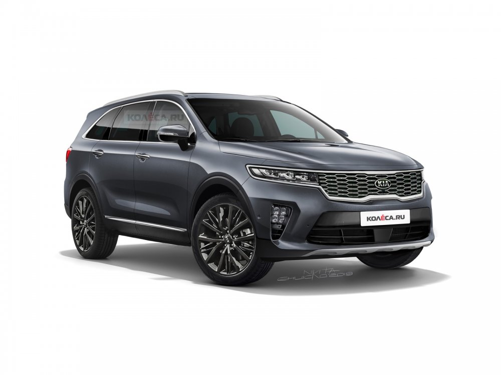 Новый Kia Sorento: первые изображения - «Kia»