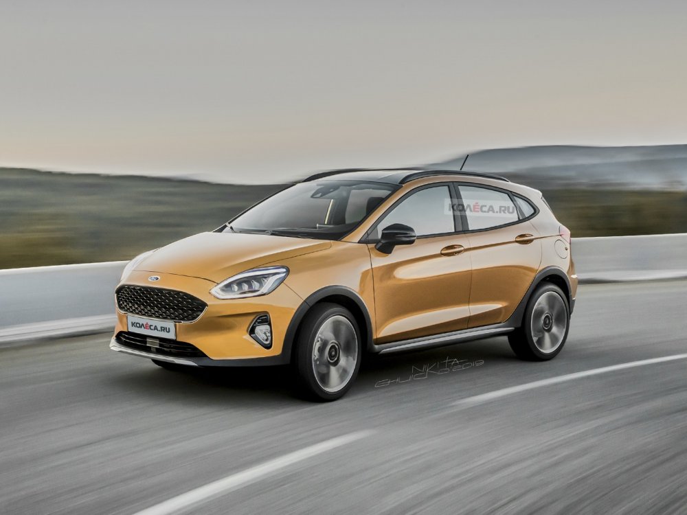 Новый компактный кроссовер Ford: первые изображения - «Ford»