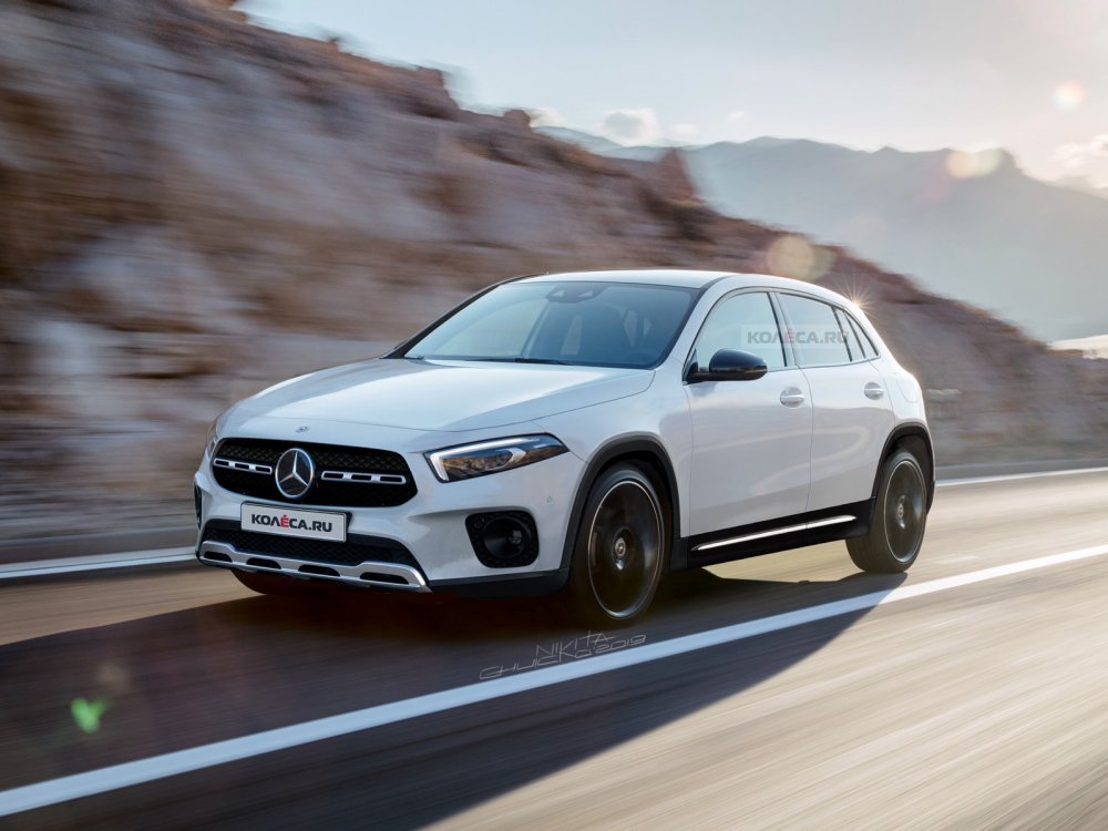 Новый Mercedes-Benz GLA: первые изображения - «Mercedes-Benz»