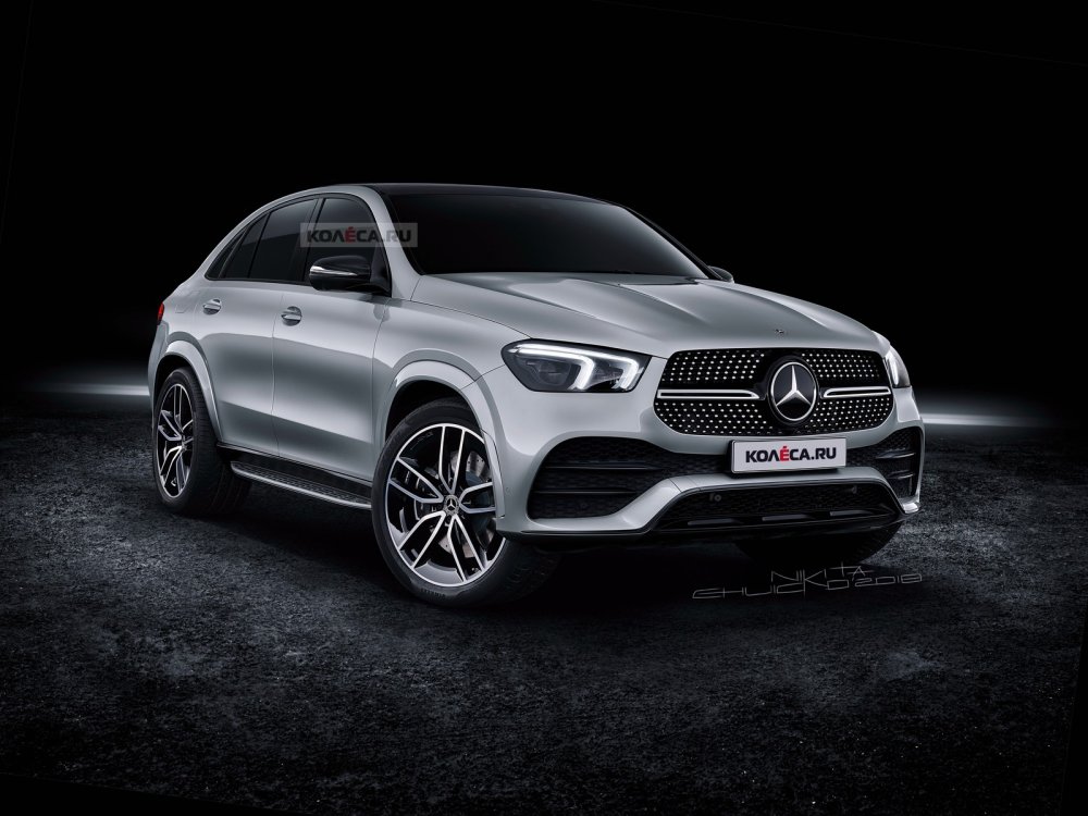 Новый Mercedes-Benz GLE Coupe: первые изображения - «Mercedes-Benz»