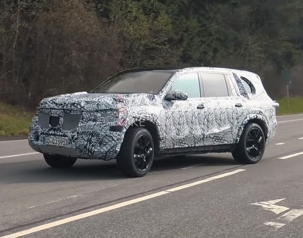 Новый Mercedes-Benz GLS показался на видео - «Mercedes-AMG»