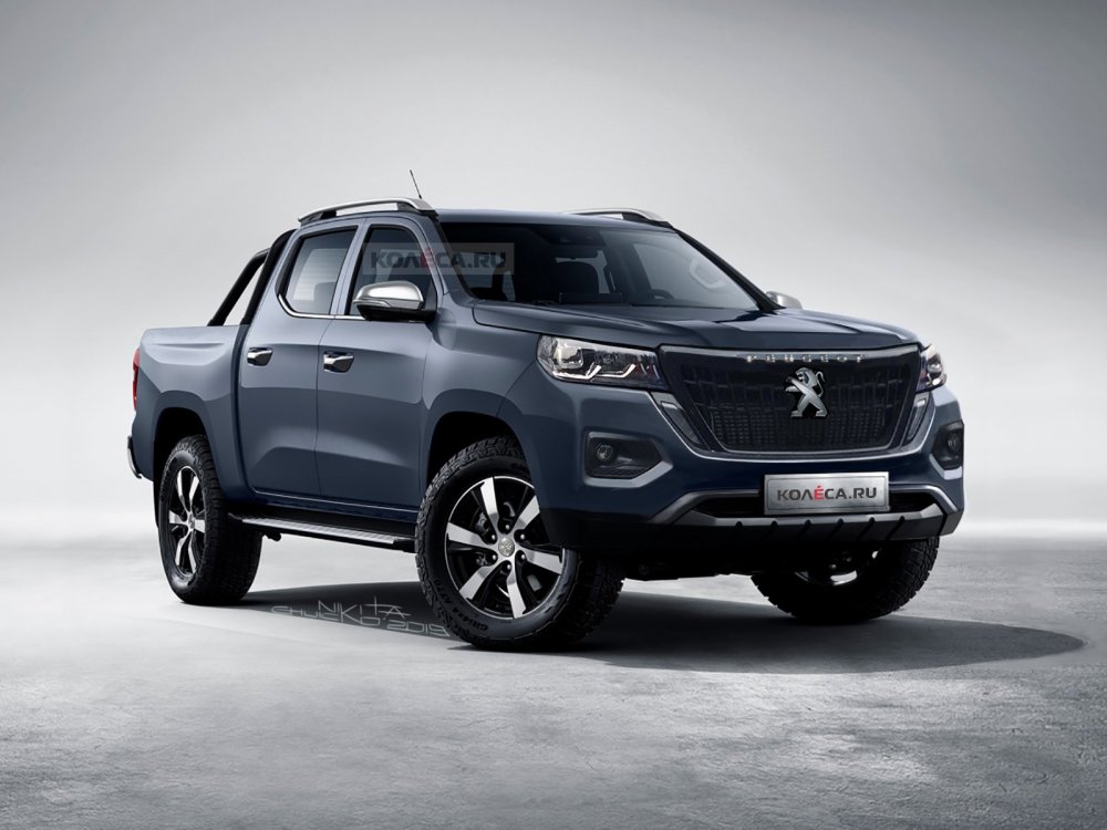 Новый пикап Peugeot: первые изображения - «Peugeot»