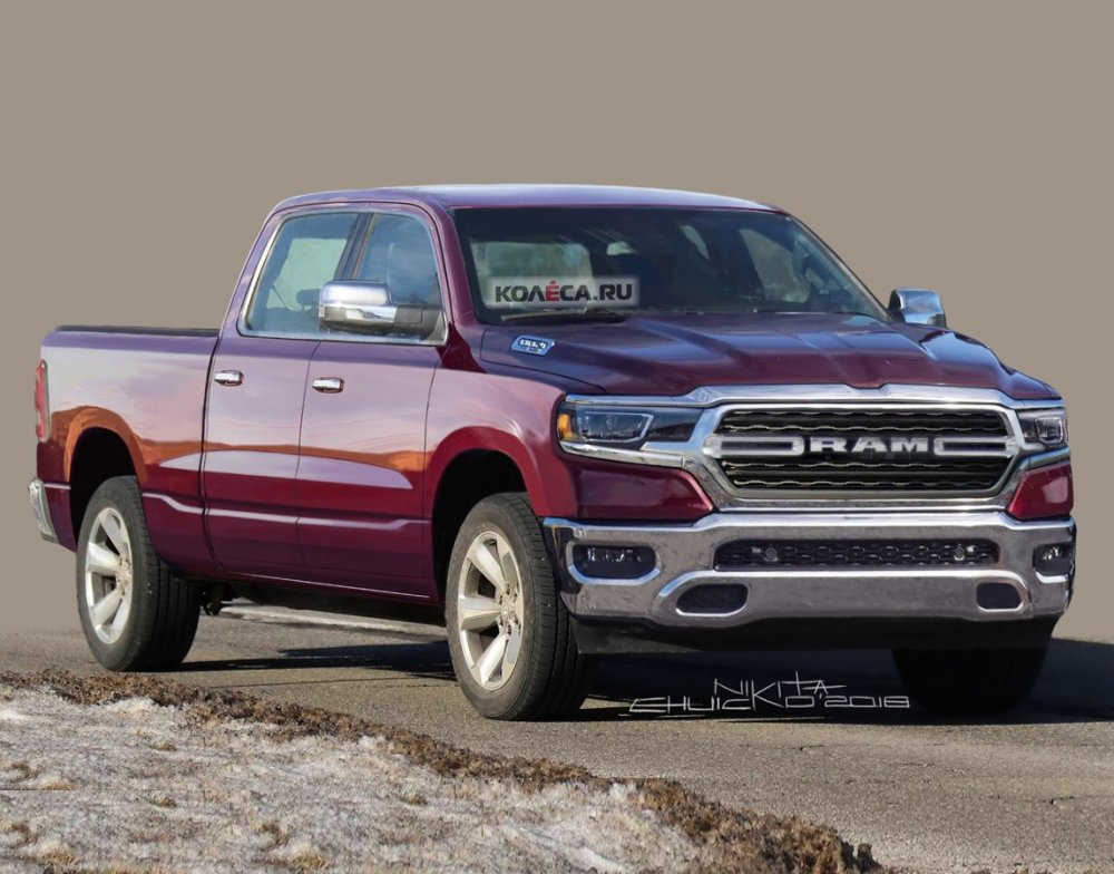 Новый Ram 1500: первые изображения - «Dodge»