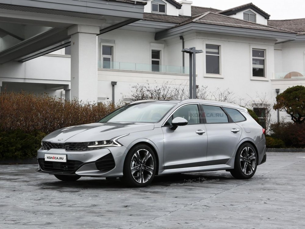 Новый универсал Kia Optima: первые изображения - «Новостной Автоблогер»