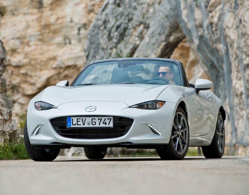 Обновленному родстеру Mazda MX-5 добавили мощности - «Mazda»