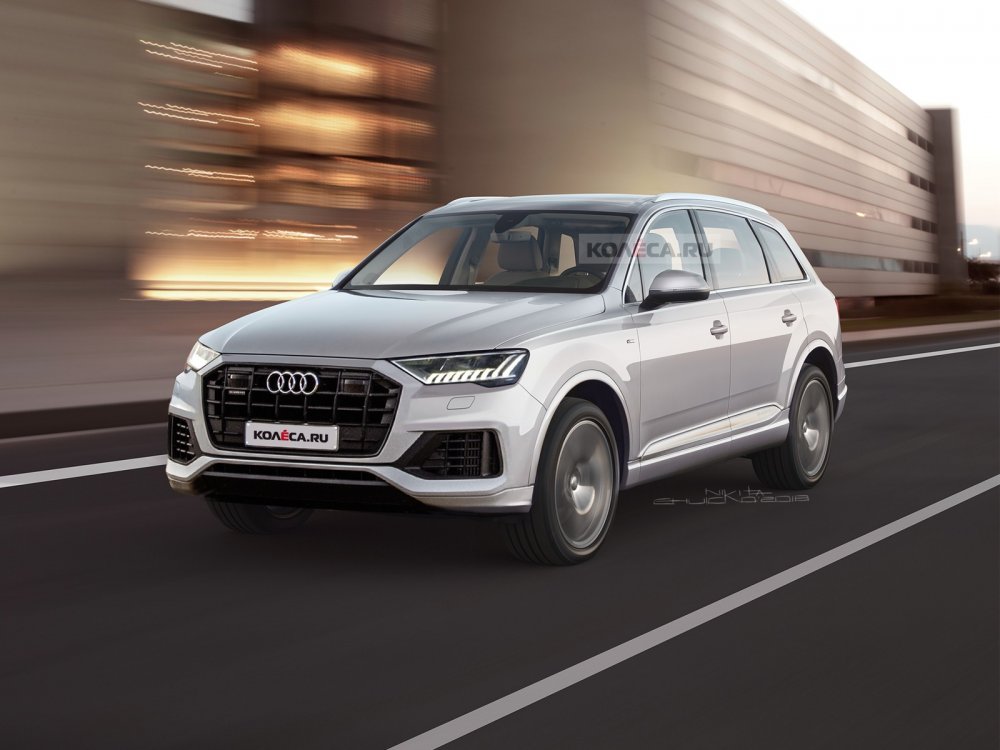 Обновлённый Audi Q7: первые изображения - «Audi»