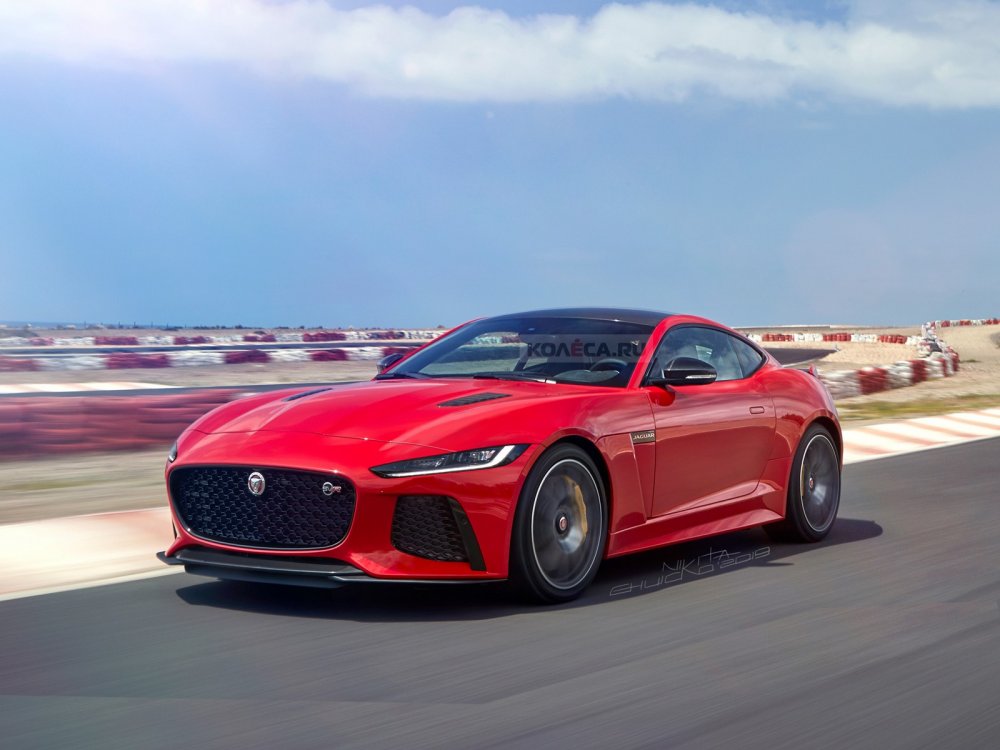Обновлённый Jaguar F-Type: первые изображения - «Jaguar»