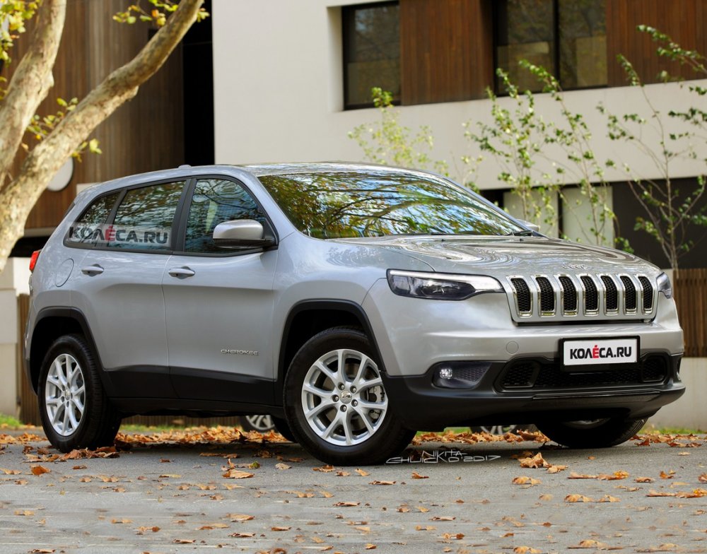 Обновлённый Jeep Cherokee: первые изображения - «Jeep»