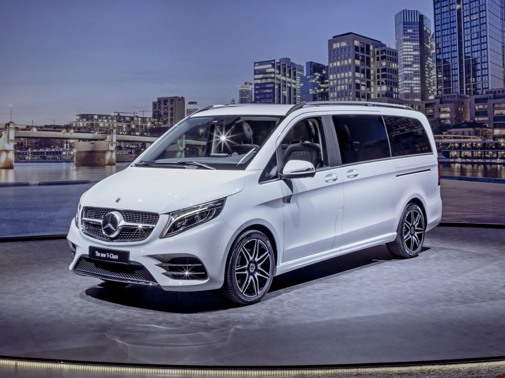 Обновлённый Mercedes-Benz V-Class: новый дизель и электрическая версия на подходе - «Mercedes-Benz»