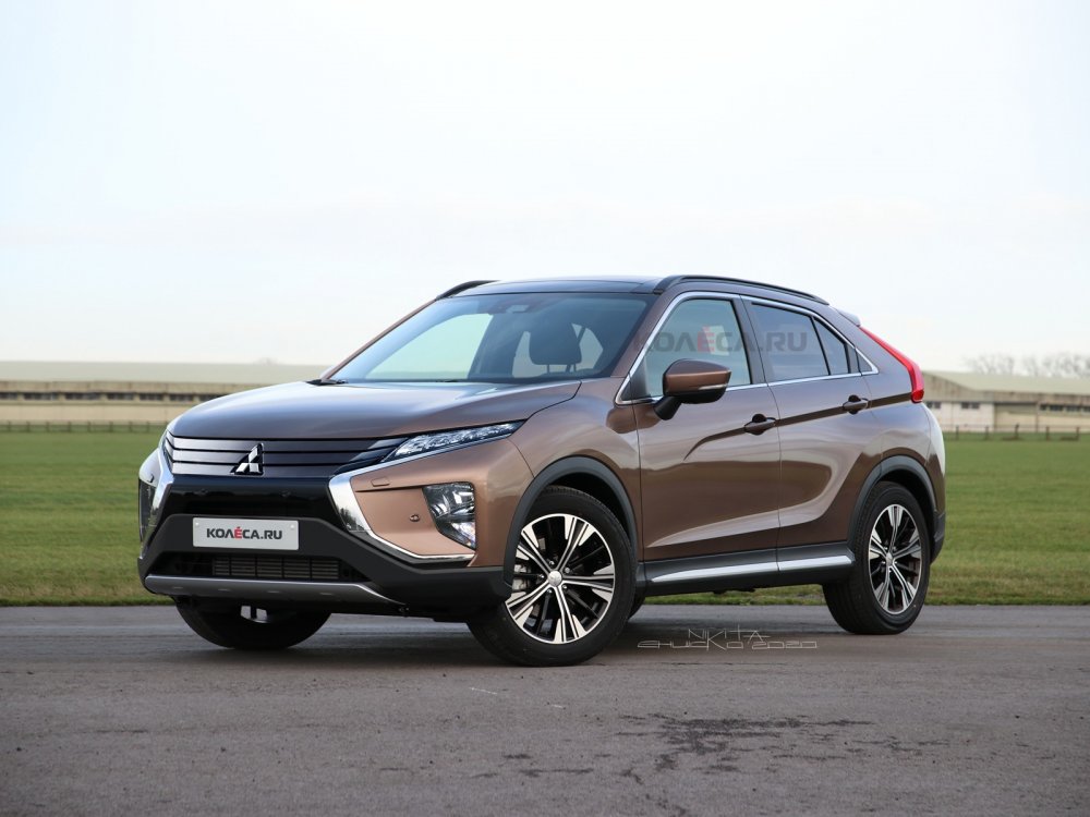 Обновлённый Mitsubishi Eclipse Cross: первые изображения - «Новостной Автоблогер»