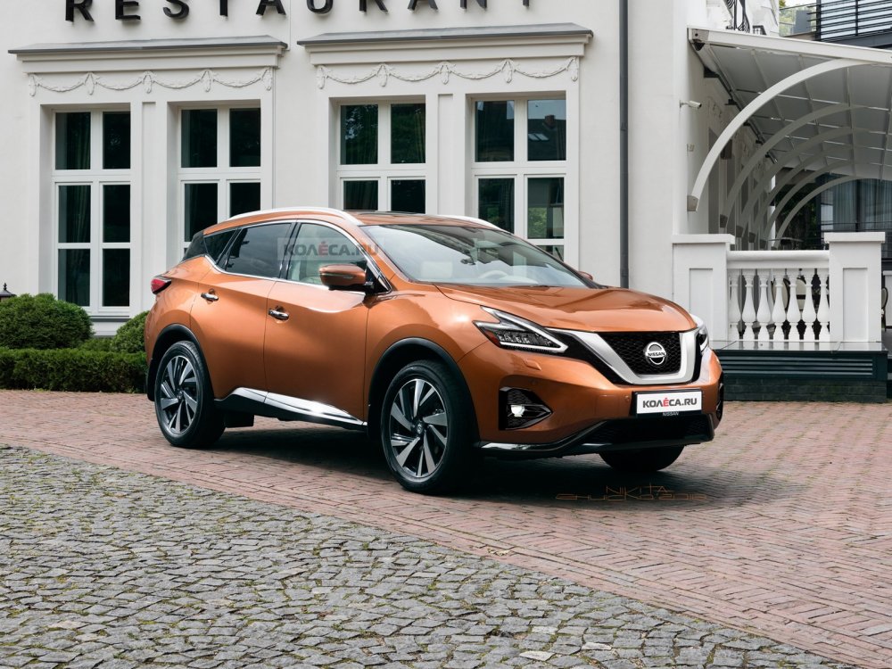 Обновлённый Nissan Murano: первые изображения - «Nissan»