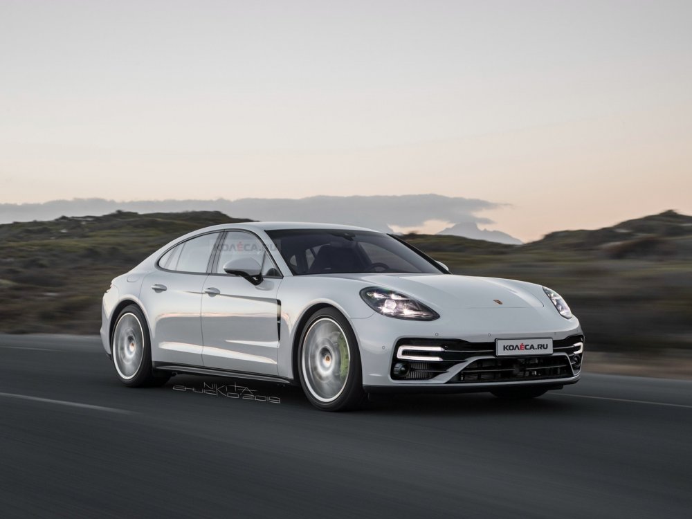 Обновлённый Porsche Panamera: первые изображения - «Porsche»