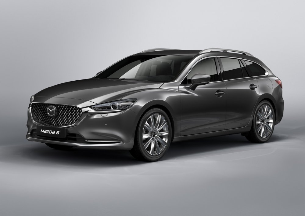 Опубликованы первые фото обновлённого универсала Mazda6 - «Mazda»