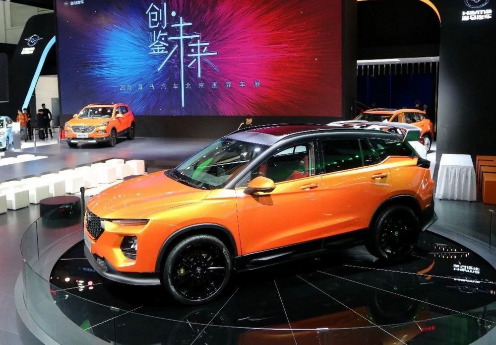 Подражатель нового Santa Fe от Haima: первые фото конвейерного варианта - «Haima»