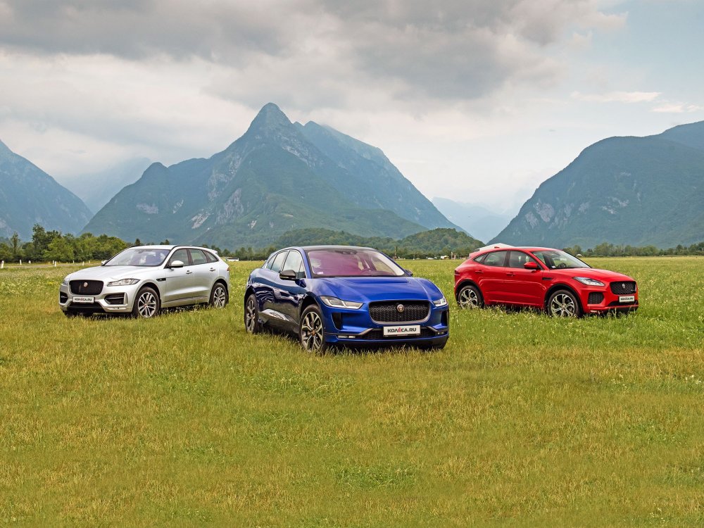 Прошлое, настоящее и будущее: тест-драйв кроссоверной линейки Jaguar - «Тест-драйв»