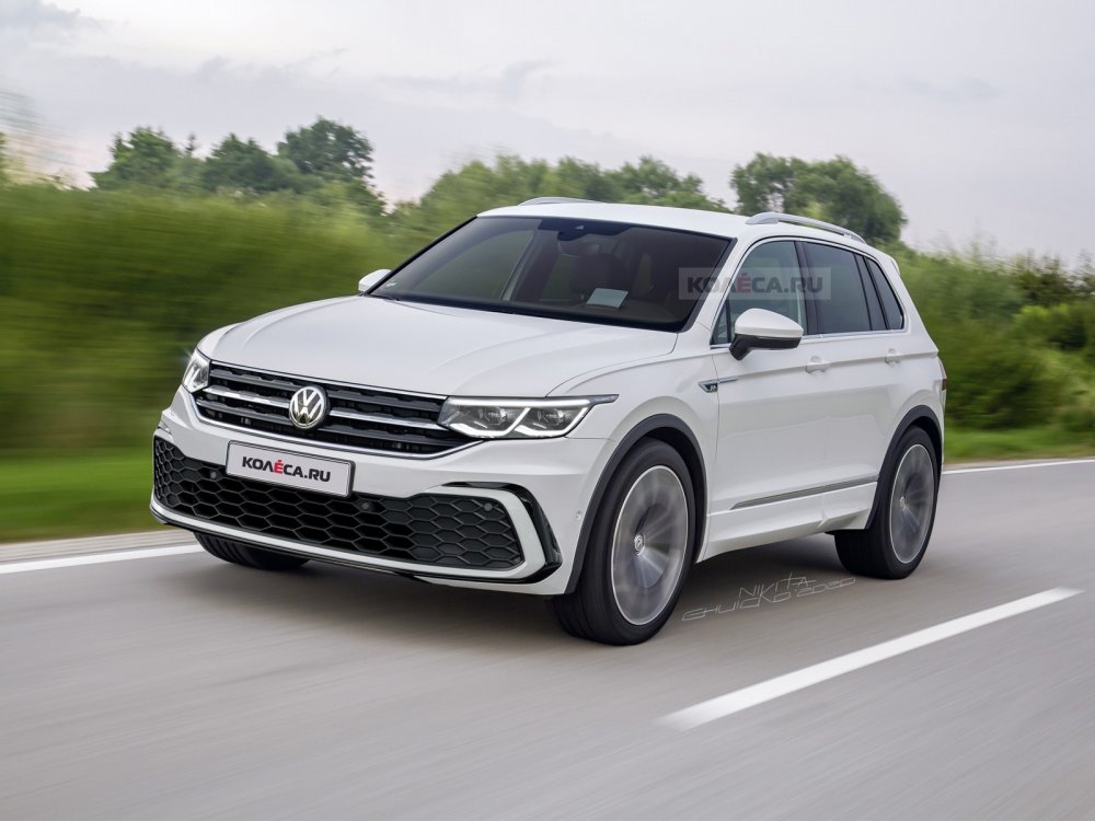 Рестайлинговый Volkswagen Tiguan: новые изображения - «Новостной Автоблогер»