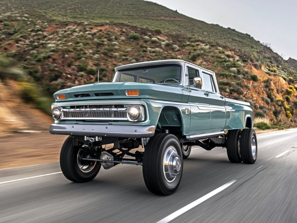 Рестомод Ponderosa: старый Chevy круче новых двух. И дешевле! - «Тюнинг»